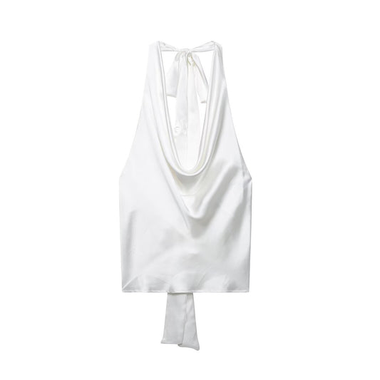 Splicing lace pleated hollow skirt for women